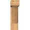 Ekena Millwork Traditional Block Smooth Bracket w/ Offset Brace, Western Red Cedar, 5 1/2"W x 20"D x 20"H BKT0604X20X20TRA05SWR - alternate 4